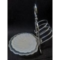 Toast rack with butter dish