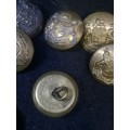 Brass buttons