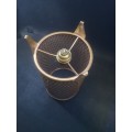 Vintage copper lamp - needs a electrical cord