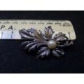 Vintage marcasite brooch