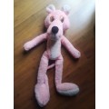 Pink Panther soft toy - vintage