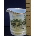 Uranium glass milk jug