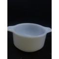 Small milk glass bowl