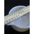 Small milk glass bowl
