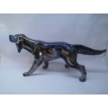 Vintage dog figurine made in Italy
