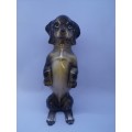 Vintage Dashund figurine made in Japan - Ries