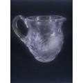 Stunning cut glass jug - heavy