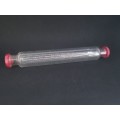 Vintage glass rolling pin - made in England