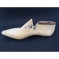 Wooden shoemakers` shoe last / form Cobbler