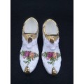 Old Country Roses Royal Albert shoes