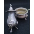 Salt pot and shaker - Sheffield  - reproductions