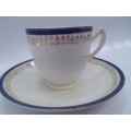 Unmarked cup and saucer