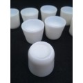 Milk glass egg cups