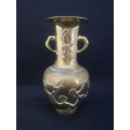 Awesome vintage/antique Chinese Brass vase signed