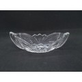 Pretty art deco glass bowl - slight chip on one side - hardly visible