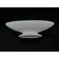 Pointed oval bowl/vase