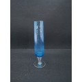 Vintage turquois glass vase