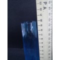 Vintage turquois glass vase