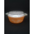 Pyrex wheat pattern bowl and lid