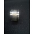 A quality sterling silver serviette ring 11.2g