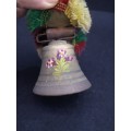 Vintage Swiss brass cow bell - beautiful clear bell