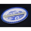 Antique Victorian Copeland Mandarin Pattern large oval serving platter