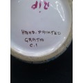 Hand painted vase Grata C.I