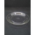 Anchor Hocking Fire King pie dish clear
