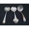 Vintage sugar spoon collection