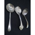 Vintage sugar spoon collection