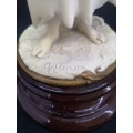 Vintage Florence sculpture D`arte by Guiseppe Armani 1982 - Girl with fruit