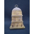 Wooden Bell shape thimble display wall hanging