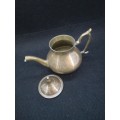 Small brass tea pot