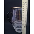 Glass water jug - Vintage