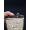 Mother of pearl cigarette holder with lighter