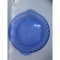 Blue Marinex pie plate