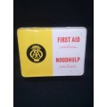Vintage South Africa AA Automobile Association First Aid kit in tin with contents - contents expired