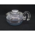 Vintage Pyrex Flameware glass teapot