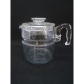 Vintage Pyrex Flameware glass coffee pot