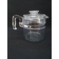 Vintage Pyrex Flameware glass coffee pot