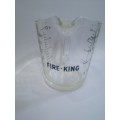 Vintage Fire King jug 500ml
