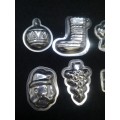 Vintage cute set of chocolate moulds