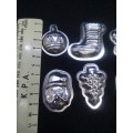 Vintage cute set of chocolate moulds