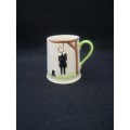 Vintage Carlton ware Hanging man mug