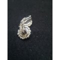 Rice pearl clip on earrings