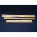 Wooden ruler collection