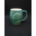 General Louis Botha 1910-1919 mug by Crown Potteries