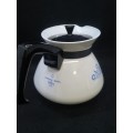Blue Cornflower Corning Ware teapot