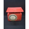 Vintage red Tower scale