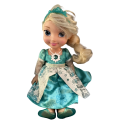 Snow Glow Elsa Frozen Doll sings/speaks Spanish & English.Singslights up in dress 33cm Disney